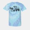 Multi-Color Spiral Tie-Dyed T-Shirt Thumbnail