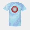 Multi-Color Spiral Tie-Dyed T-Shirt Thumbnail