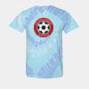 Multi-Color Spiral Tie-Dyed T-Shirt Thumbnail