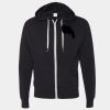 Heathered French Terry Full-Zip Hooded Sweatshirt Thumbnail